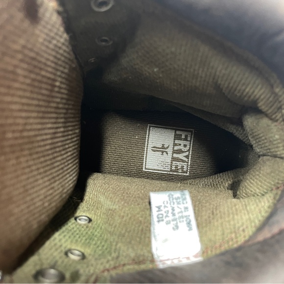 FRYE Men’s Work Boots 87470 Glenwood Lace Up Brown Leather Insulated Size 10 M - Picture 2 of 7